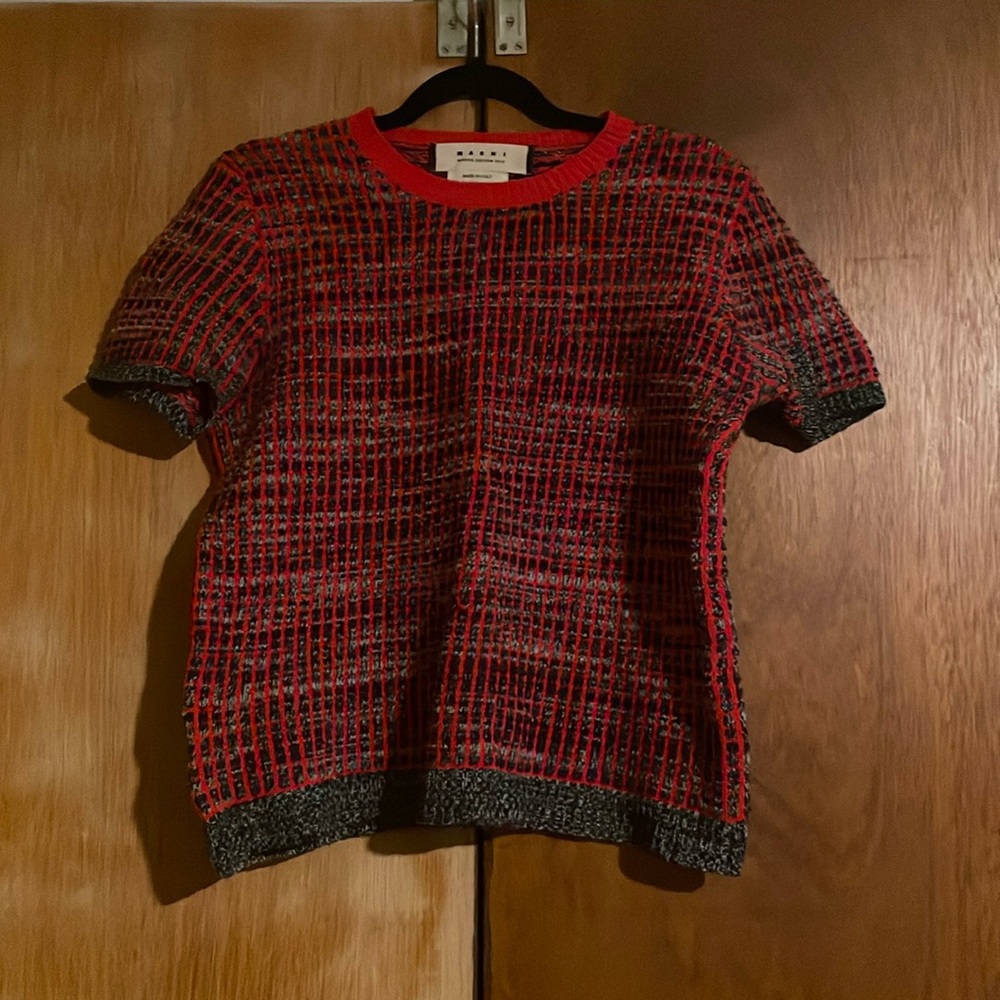 2012 Marni Winter collection Knit Shirt